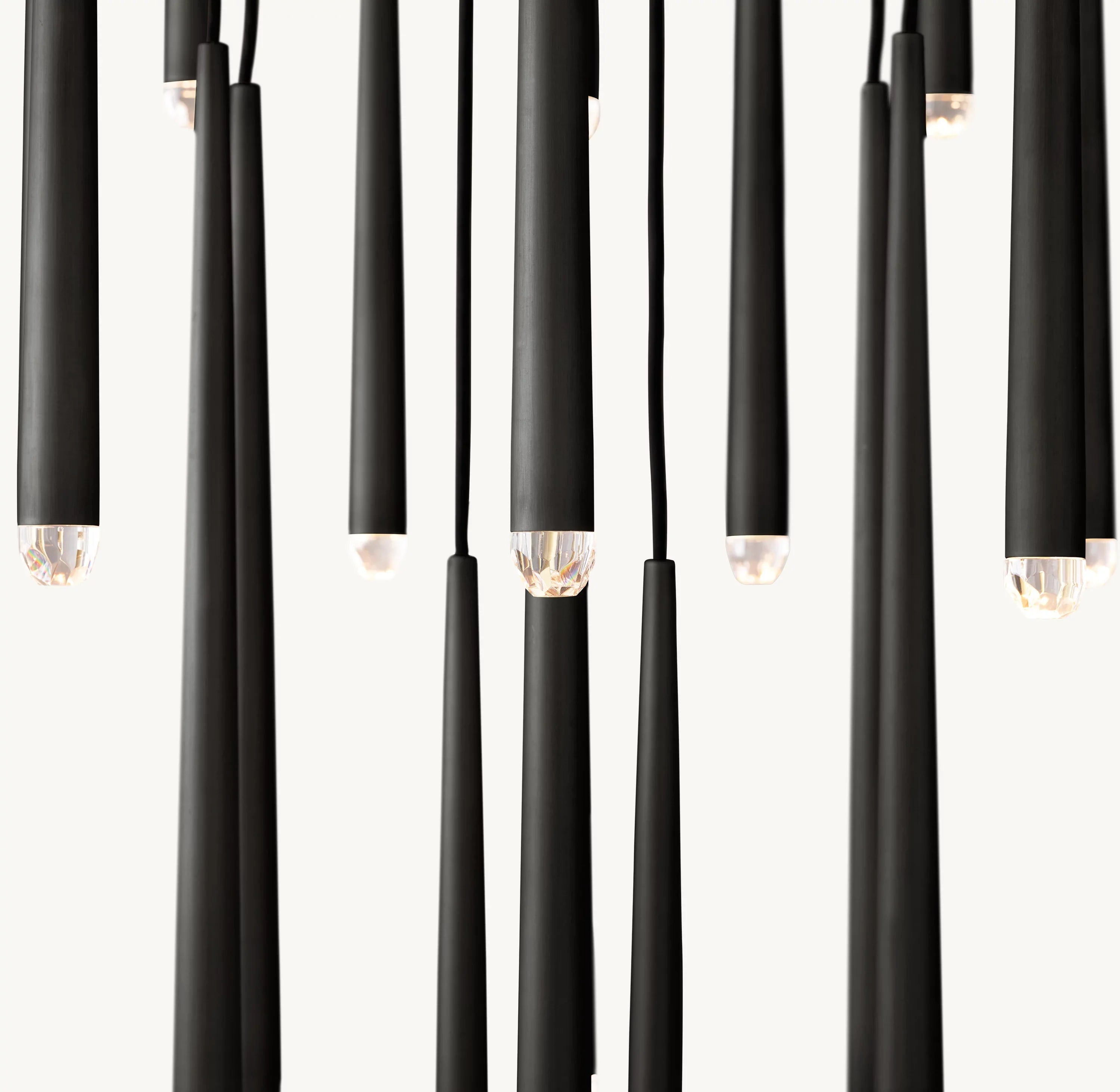 Pin Cascading Round Chandelier - Aquitaine