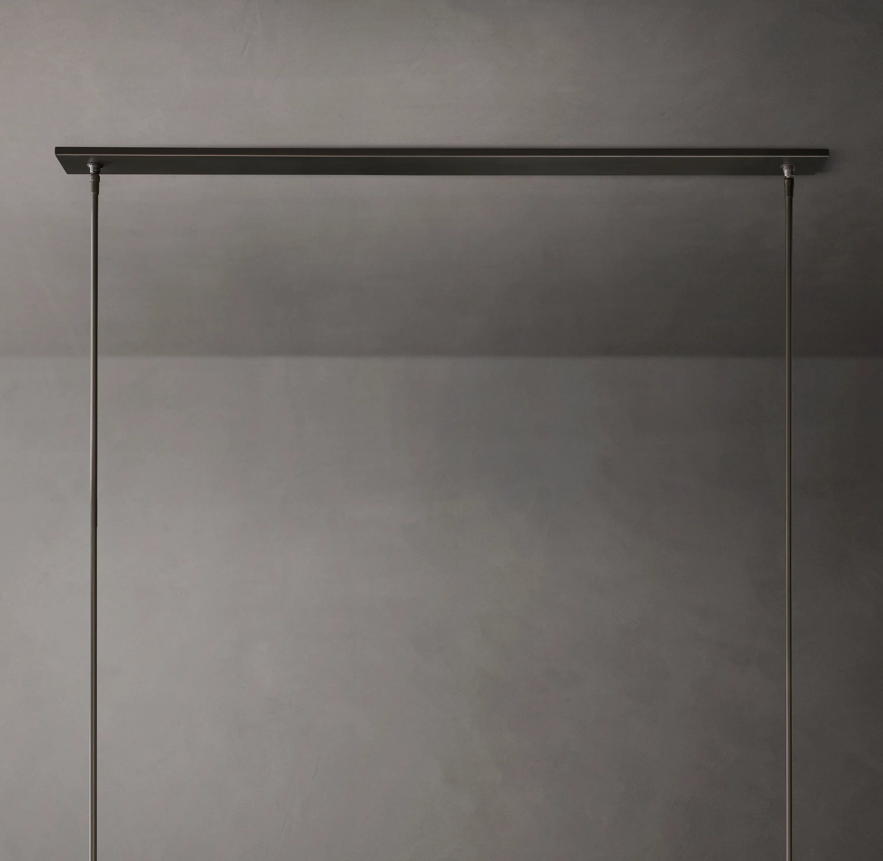 Cylindrical Milk Glass Linear Chandelier - Ravelle