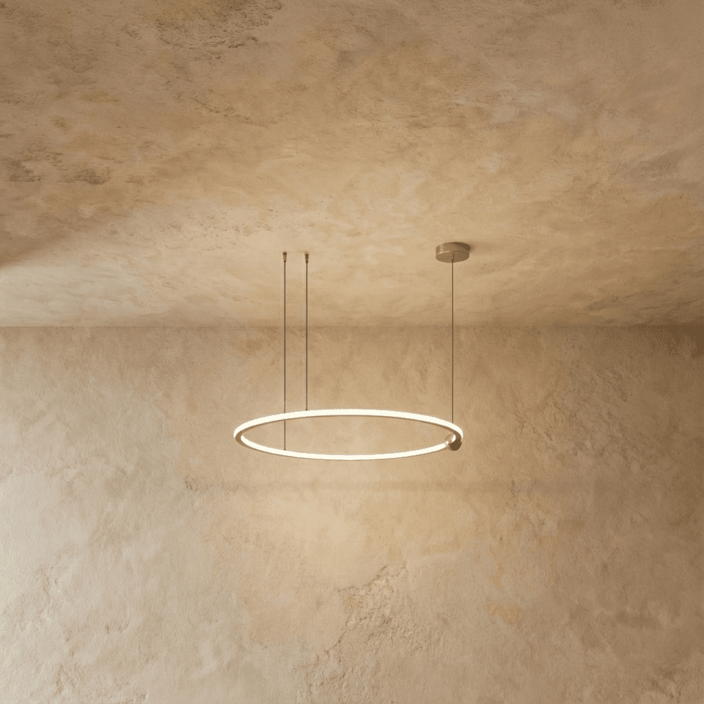 Frilo Chandelier D15.7"(40cm) / 30W Remote Control (Dimming + 3000K to 6000K) Gold
