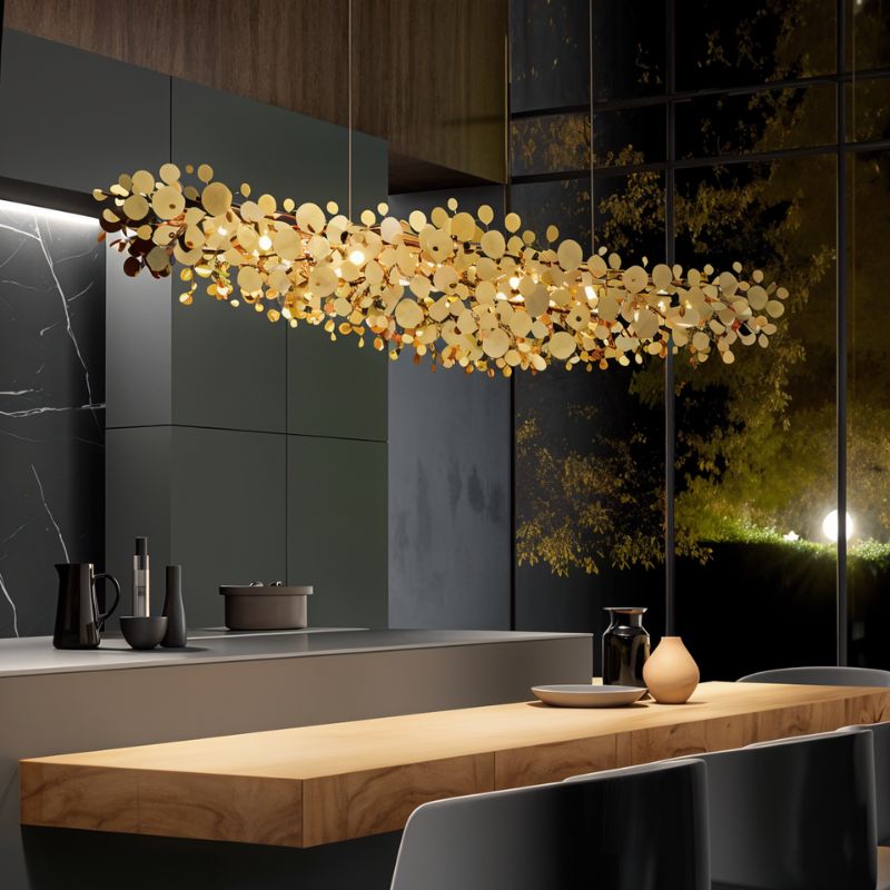 Maahnoor Chandelier L39.4"(100cm) x W9.8"(25cm) x H4.7"(12cm) / 63W
