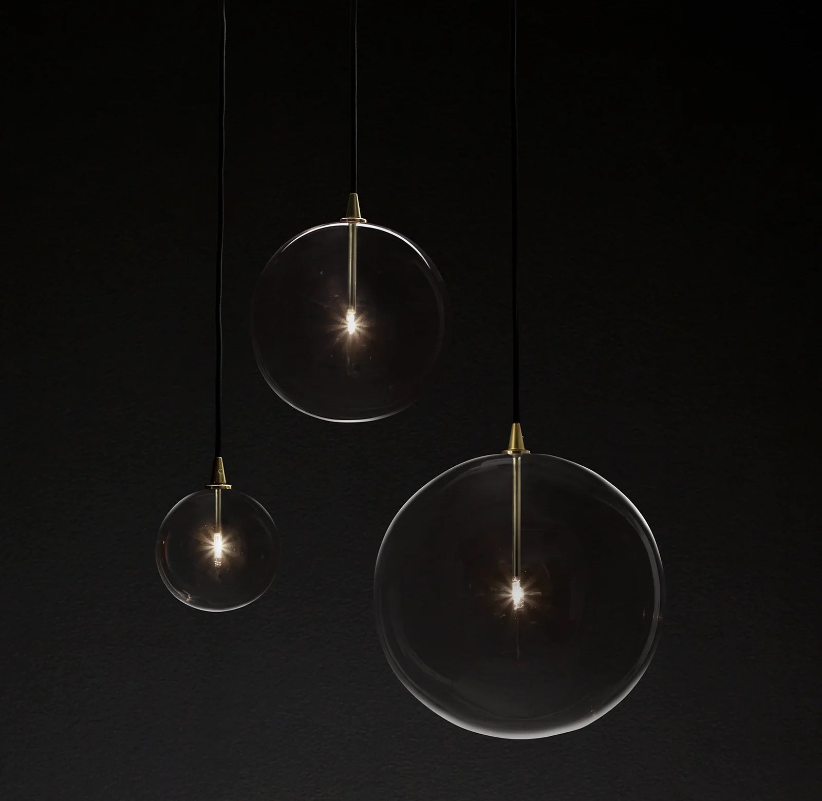 6 Inch Blown Glass Globe Pendant Light - Mobile