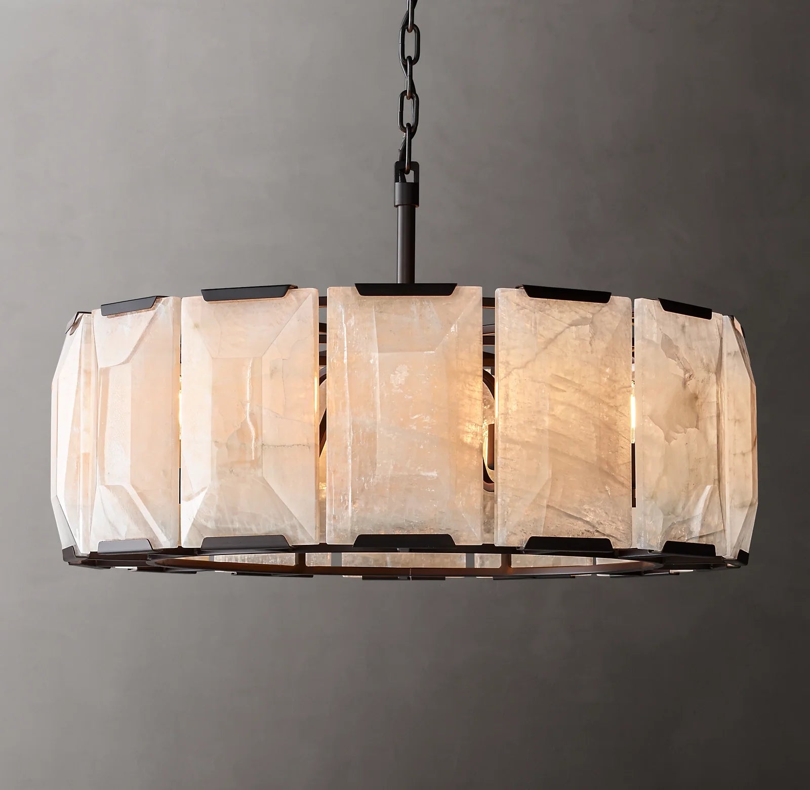 Alabaster Round Chandelier – Harlow