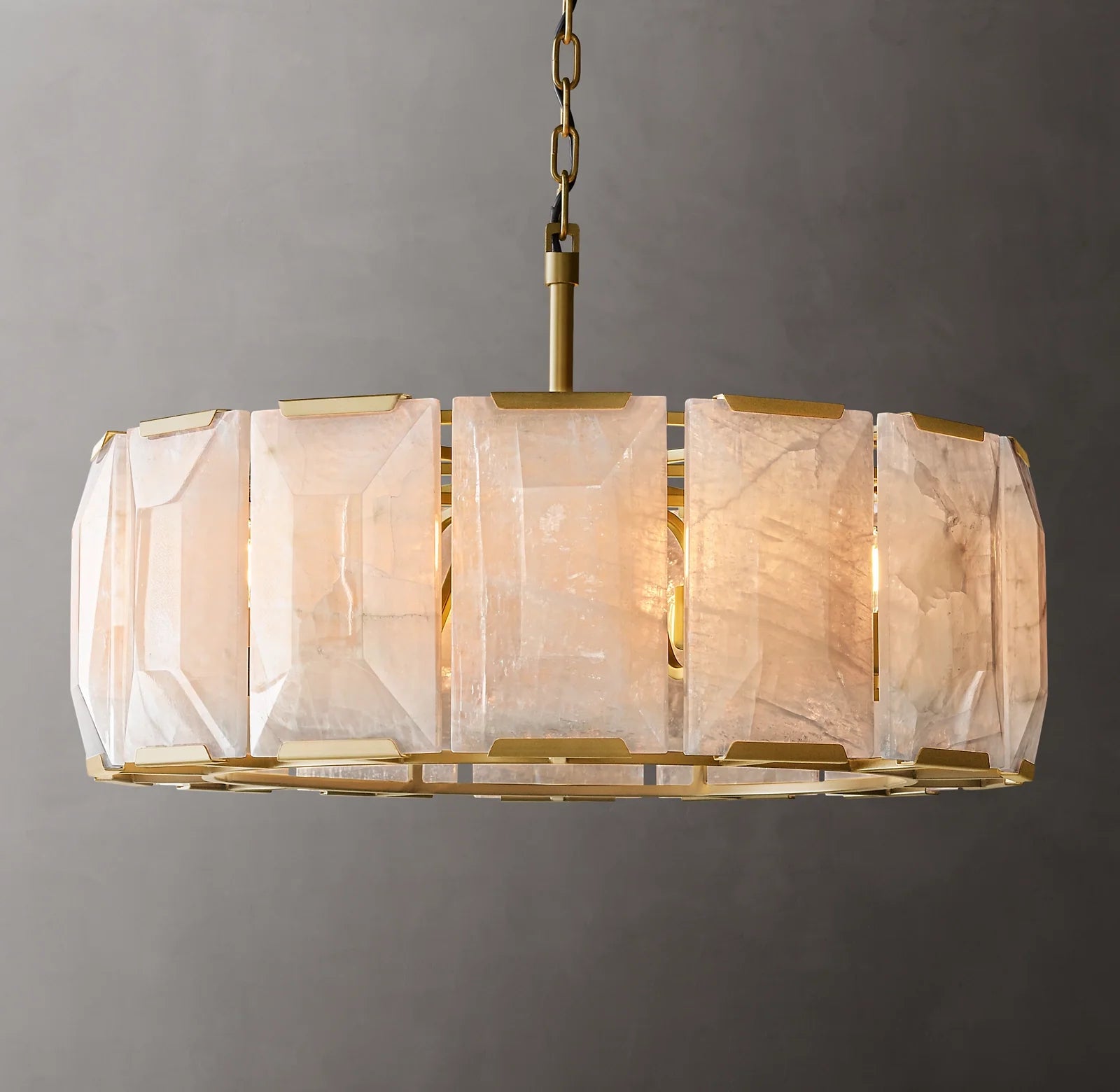 Alabaster Round Chandelier – Harlow