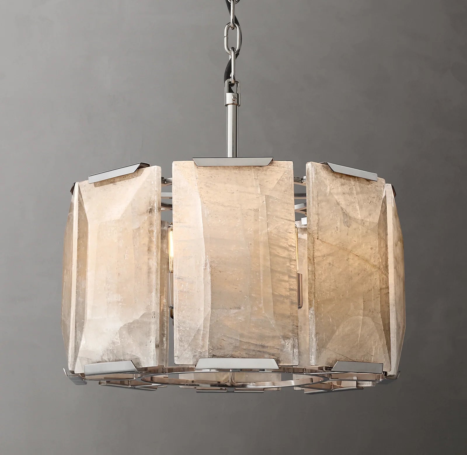 Alabaster Round Chandelier – Harlow
