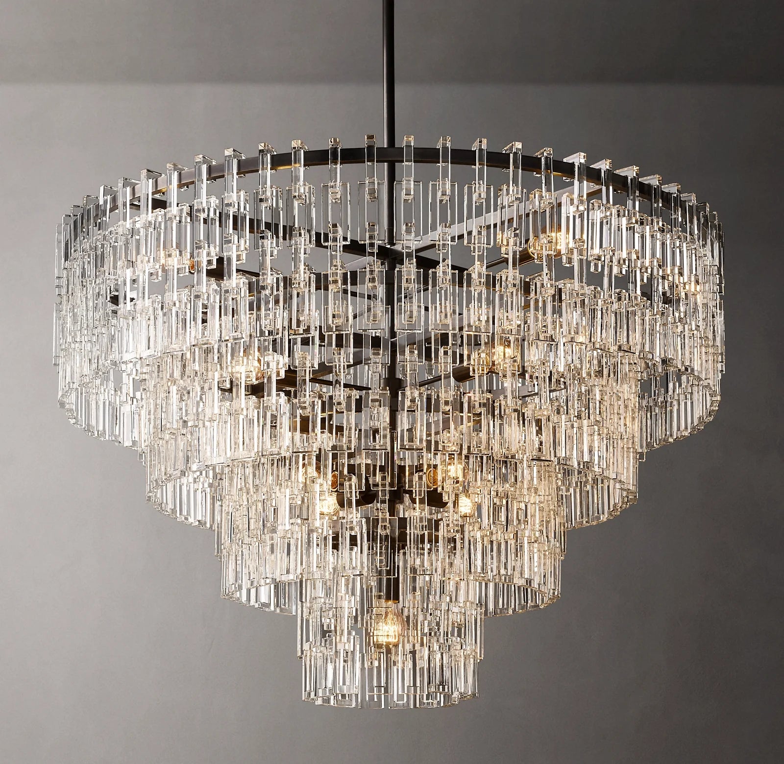 Chain Crystal Tiered Chandelier - Marignan