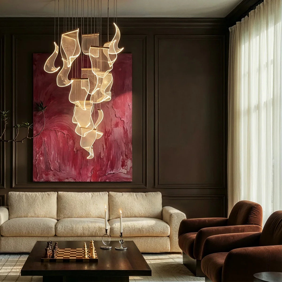 Sheets Chandelier