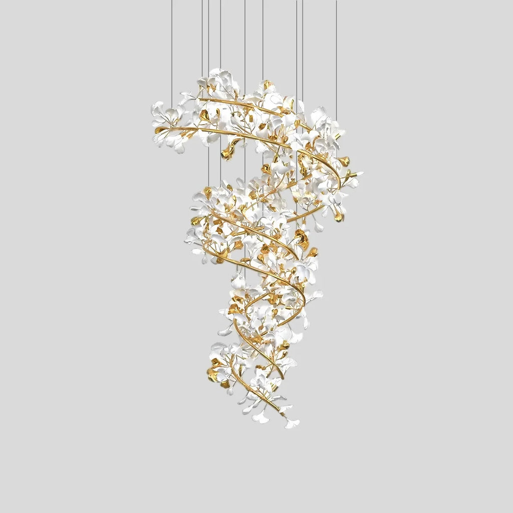 Antizer Gingko Chandelier Q for High Ceiling