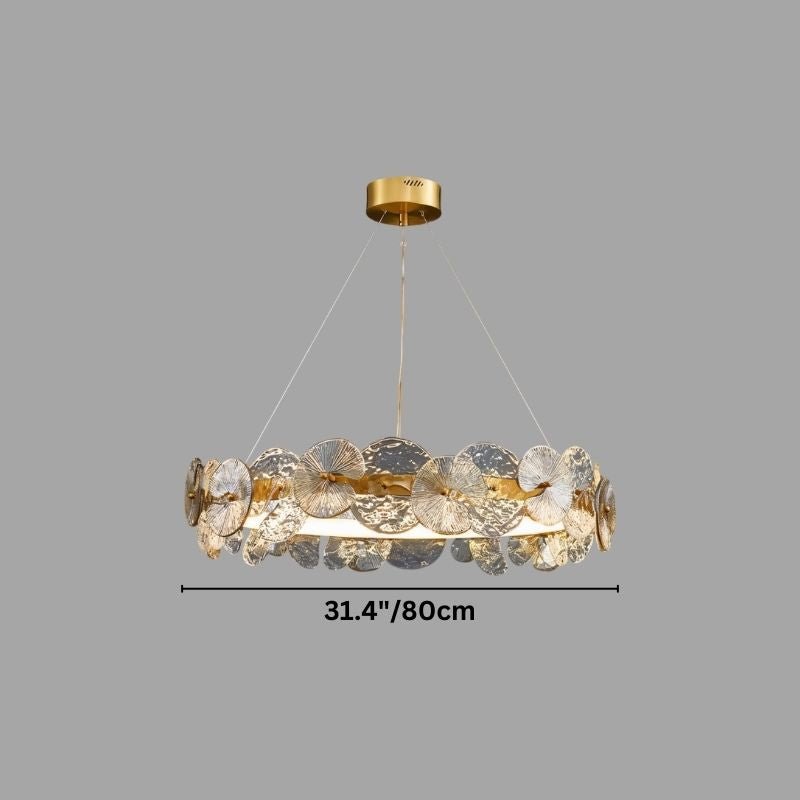 Halo Glass Chandelier